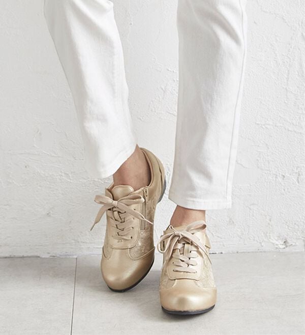 ルフラン（ルフラン）の「＜ラシーナコンフォート＞ほっそり見え４Ｅエレガントシューズ（スニーカー）」｜詳細画像