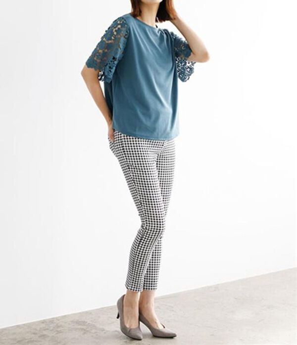 GeeRA（ジーラ）の「(アンクル丈)嬉しい機能付！美脚スキニーレギンスパンツ（フルレングスパンツ）」｜詳細画像