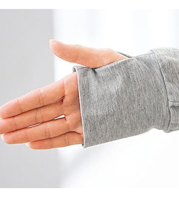 BELLUNA（ベルーナ）の「絶対に焼けたくない！後プリーツＵＶパーカー（パーカー）」｜詳細画像