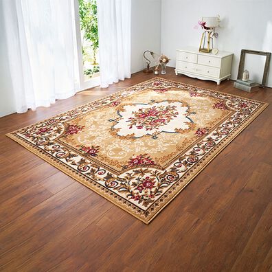 「２柄３色から選べる！お買得ウィルトン織カーペット（カーペット）」