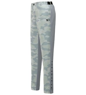 「＜ザ　ショップ　ティーケー＞ハイブリッドダウンゴルフパンツ（メンズフルレングスパンツ）」｜グレー(迷彩)