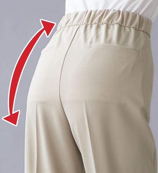 ルフラン（ルフラン）の「【４本組】手抜きに見せない＊美イージーパンツ（フルレングスパンツ）」｜詳細画像