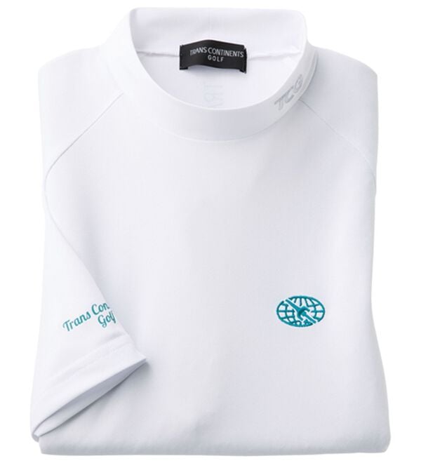 「＜トランスコンチネンツゴルフ＞ドライ７カラーズシャツ（メンズスポーツウェア（トップス））」｜ホワイト
