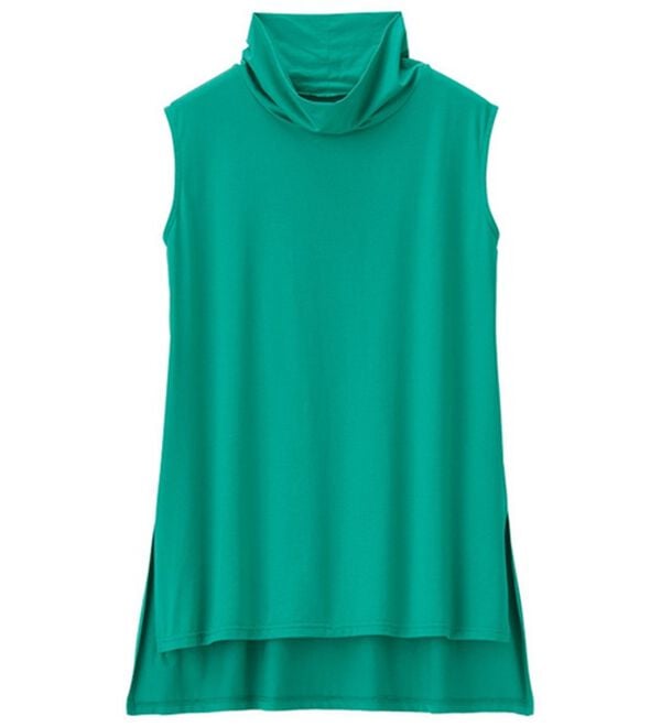 RANAN（ラナン）の「スリーブレスハイネックプルオーバー（カットソー）」｜詳細画像