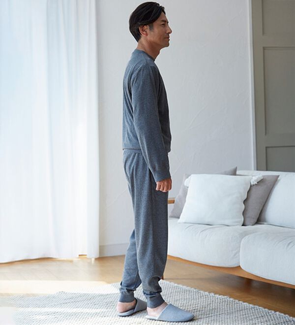 「＜クロコダイル＞リカバリーウェア上下セット（メンズルームウェア）」｜詳細画像