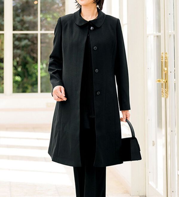 ルフラン（ルフラン）の「はっ水フォーマルコート（ロングコート）」｜詳細画像