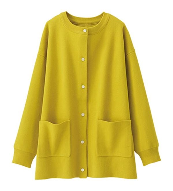 BELLUNA（ベルーナ）の「ポケットデザイン美人顔カーディガン（ニットカーディガン）」｜詳細画像