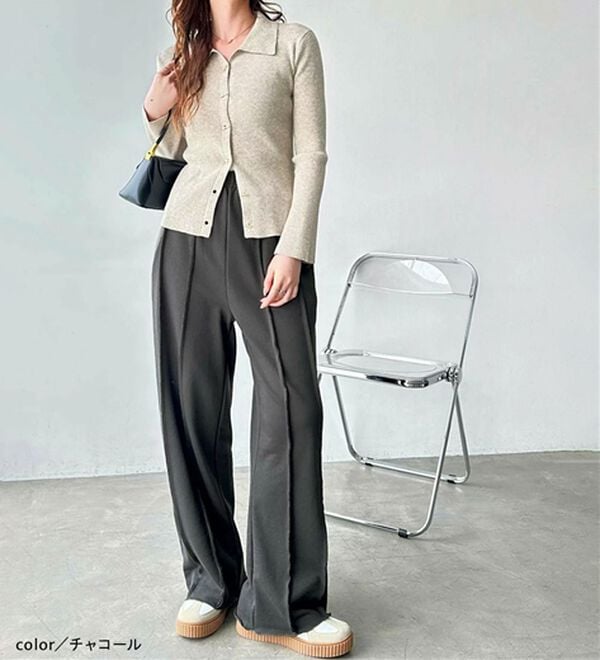 GeeRA（ジーラ）の「フロントラインスウェットパンツ（フルレングスパンツ）」｜詳細画像