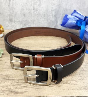 「【EDWIN】日本製紳士 牛革ギャリソン35ベルト（メンズベルト）」｜詳細画像