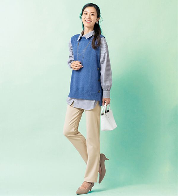 ルフラン（ルフラン）の「【３本組】【Ｈａｄａｙａ】うるる肌パンツ（フルレングスパンツ）」｜詳細画像