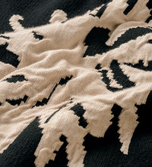 ルフラン（ルフラン）の「ほどゆる＊花柄ふくれジャカードニット（ニット・セーター）」｜詳細画像