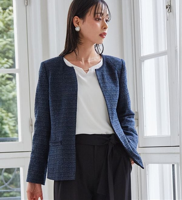 RANAN（ラナン）の「【４点セット】入学式卒業式に！選べるボトムスーツセット（パンツスーツ）」｜詳細画像