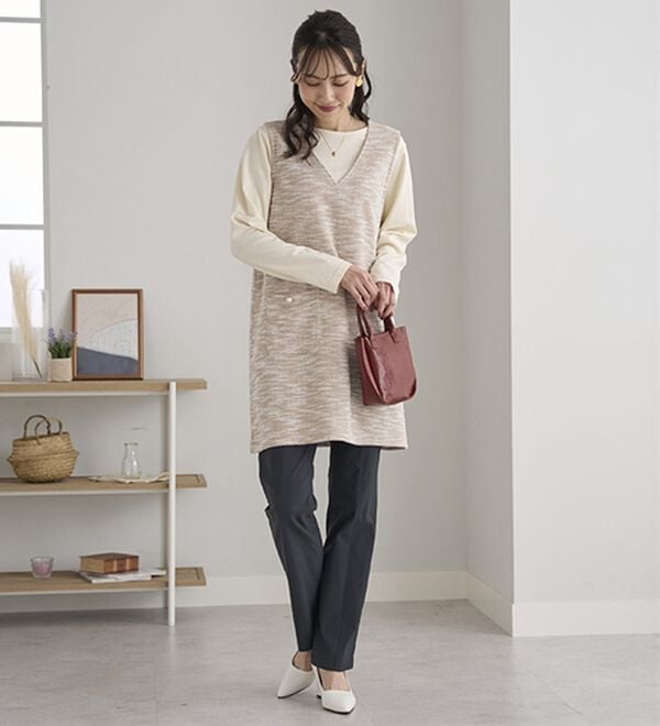 BELLUNA（ベルーナ）の「ウルトラ美脚ストレッチ多機能パンツ（フルレングスパンツ）」｜詳細画像