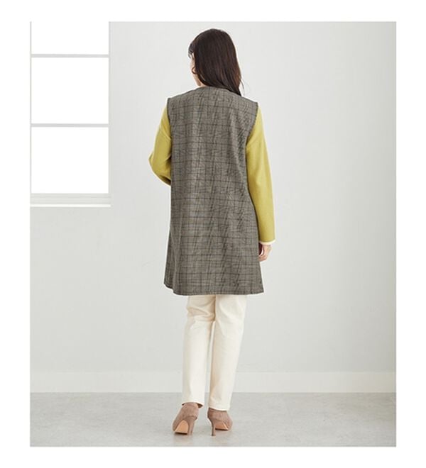 BELLUNA（ベルーナ）の「ウーリッシュ素材ジャンパースカート（ジャンパースカート）」｜詳細画像