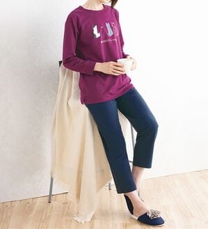 ルフラン（ルフラン）の「【２着組】＜倉敷ねこ倶楽部＞綿混裏毛パジャマ（パジャマ・ルームウェア）」｜詳細画像