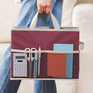 「持ち運びできる収納ボックスバッグ３色組（その他日用品）」｜詳細画像