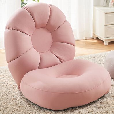 iellio（イエリオ）の「寝落ちるビーズクッション座椅子（フラワー）（座椅子）」