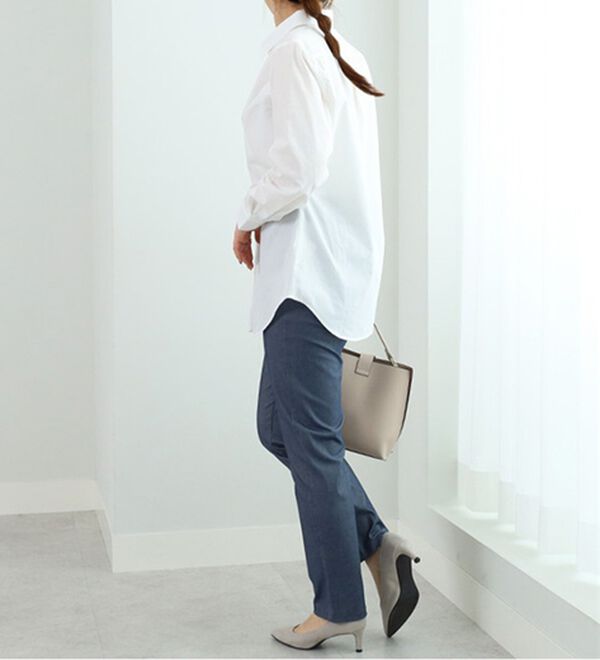 BELLUNA（ベルーナ）の「嬉しい機能付！スマートシルエット美脚ラインパンツ（フルレングスパンツ）」｜詳細画像