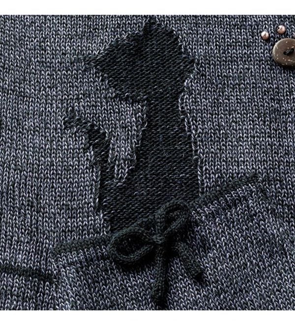 ルフラン（ルフラン）の「【３色組】ハイネックデザインセーター＜モネリ＞（ニット・セーター）」｜詳細画像