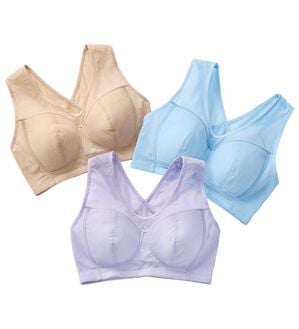 LAVIENNE（ラヴィエンヌ）の「【３色組】ムレないスキッと美姿勢ブラ（ブラジャー）」｜3色組