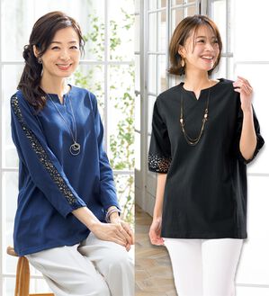 ルフラン（ルフラン）の「【ｋｉｒａｍｅｋ】コットン１００％プルオーバー（カットソー）」｜詳細画像