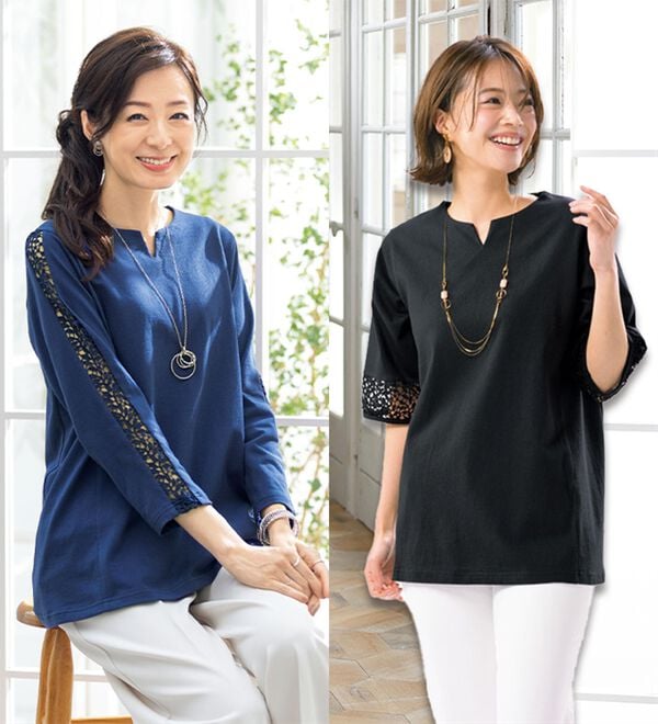 ルフラン（ルフラン）の「【ｋｉｒａｍｅｋ】コットン１００％プルオーバー（カットソー）」｜詳細画像