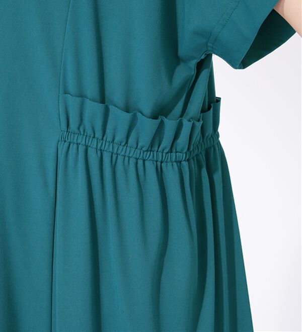 BELLUNA（ベルーナ）の「サイドギャザー使い細見えチュニック（チュニック）」｜詳細画像