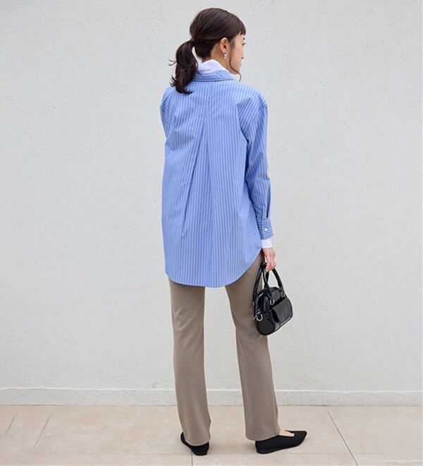 BELLUNA（ベルーナ）の「【裏起毛有無】ジャストフィットらくらくパンツ（フルレングスパンツ）」｜詳細画像