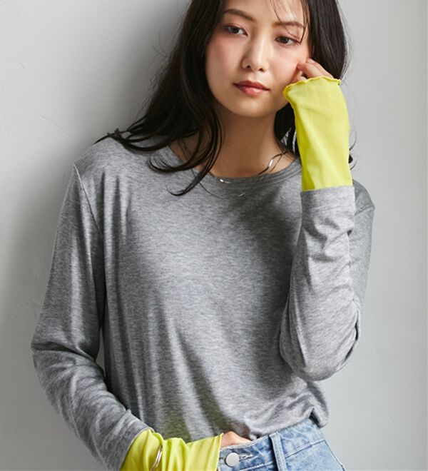 RANAN（ラナン）の「レイヤードスリーブロンＴＥＥ（カットソー）」｜詳細画像