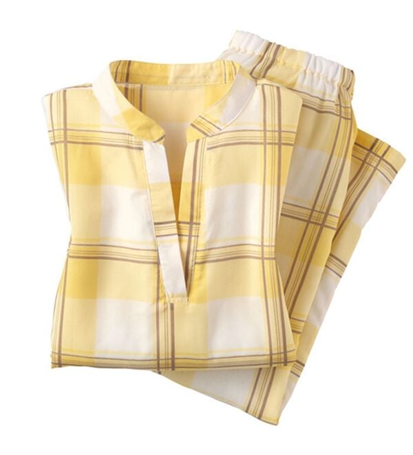 LAVIENNE（ラヴィエンヌ）の「ゆるっとラクちん！涼やかパジャマ（パジャマ・ルームウェア）」｜詳細画像