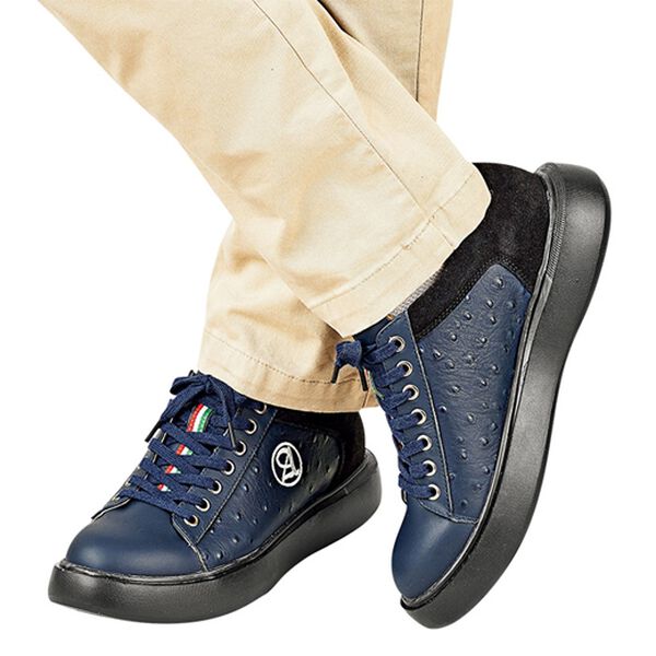 アンティバセグレト＞オーストリッチ調型押スタイルアップレザー