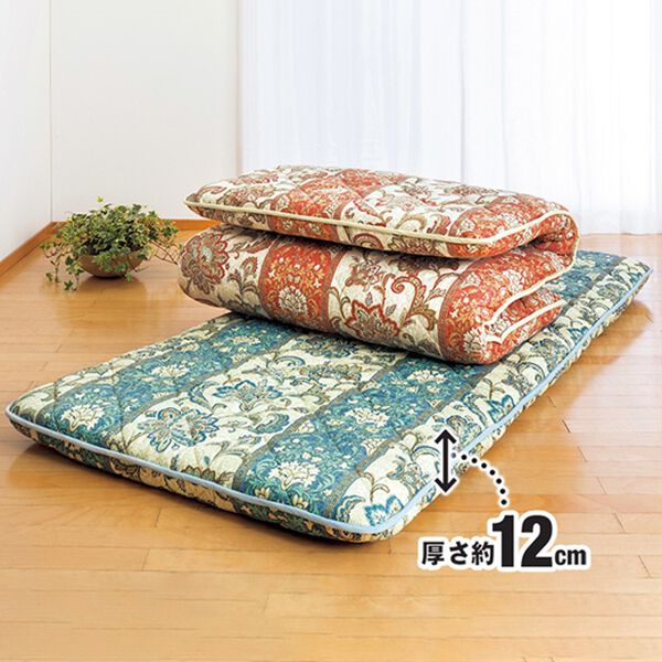 「抗菌防臭防ダニ　吸汗速乾機能ボリューム敷布団（敷布団）」｜詳細画像