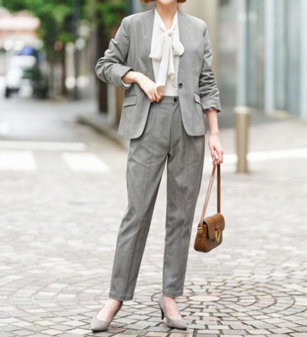 GeeRA（ジーラ）の「洗える！ストレッチカセットスーツ（その他ワンピース）」｜詳細画像