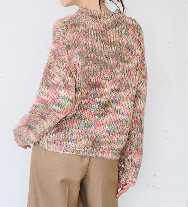 RANAN（ラナン）の「ミックスカラーシャギーニット（ニット・セーター）」｜詳細画像