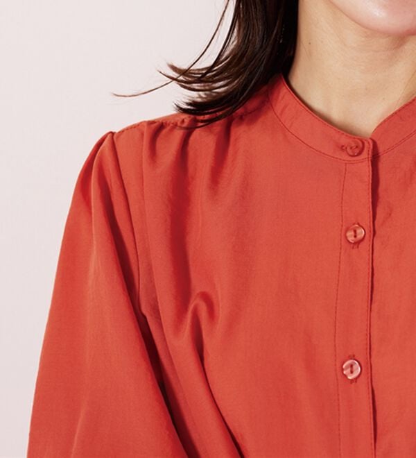 BELLUNA（ベルーナ）の「エアリービンテージ素材レース使いブラウス（ブラウス）」｜詳細画像