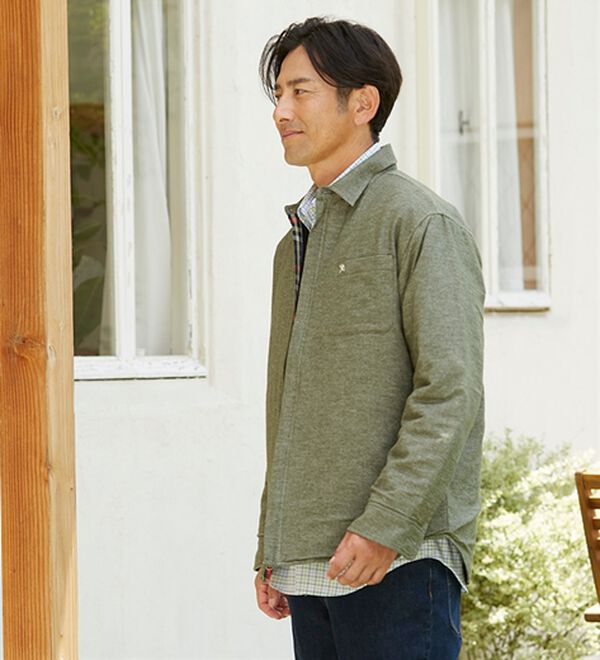 「＜アーノルド　パーマー＞防風中わたシャツアウター（メンズジャケット）」｜詳細画像