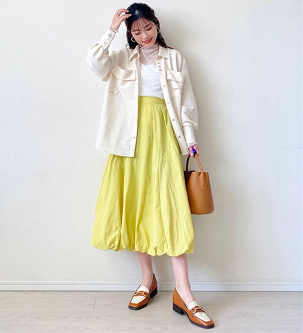 BELLUNA（ベルーナ）の「【低身長さん向け】ポケットデザインゆったりシャツ（シャツ）」｜詳細画像