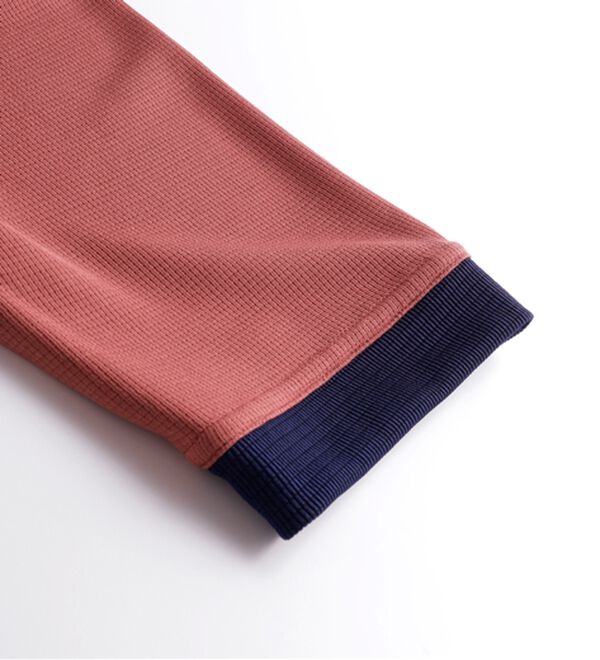 BELLUNA（ベルーナ）の「配色デザインハイネックプルオーバー（カットソー）」｜詳細画像