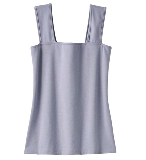 YU'NOW（ユナウ）の「【抗菌防臭】【吸水速乾】ブラ紐隠しの優秀インナー（肌着・インナーウェア）」｜ブルー