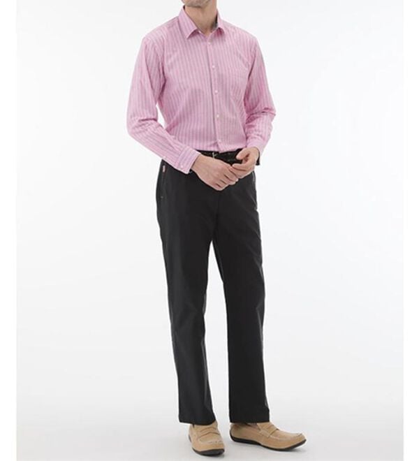 「＜ダンロップ・リファインド&times;コムルヴァン・オム＞７得アクティブチノパンツ（メンズフルレングスパンツ）」｜詳細画像