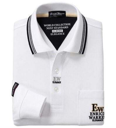 「新デザイン長袖ブランドポロシャツ（メンズポロシャツ）」