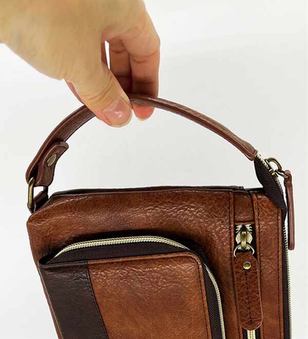 「＜ゴールデンベア＞多機能で便利なコンパクトショルダー（メンズショルダーバッグ）」｜詳細画像