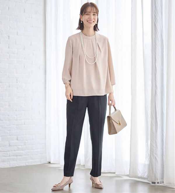 Viola e Viola（ヴィオラ エ ヴィオラ）の「２ＷＡＹボウタイタックブラウス（ブラウス）」｜詳細画像