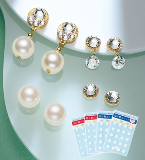 ルフラン（ルフラン）の「【５点セット】＜ＰｉＰＰｉ＞貼るだけピアス（イヤリング・ピアス）」｜詳細画像