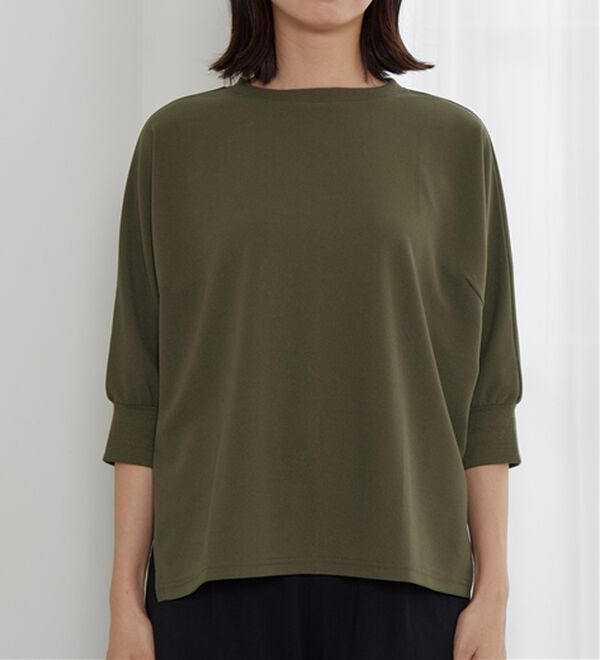 BELLUNA（ベルーナ）の「リブ切替ドルマンデザインプルオーバー（カットソー）」｜詳細画像