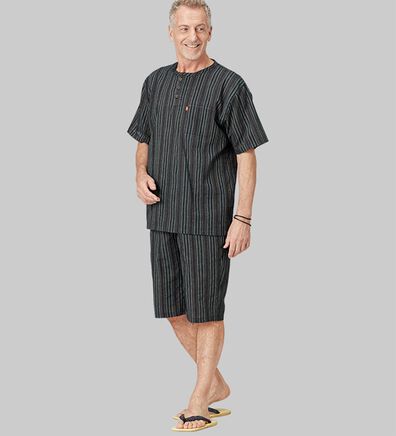 「＜エドウイン＞楽々しじら甚平（メンズルームウェア）」