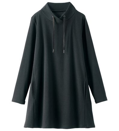 BELLUNA（ベルーナ）の「まるで着る毛布！静電防止付裏ファーフード風チュニック（チュニック）」