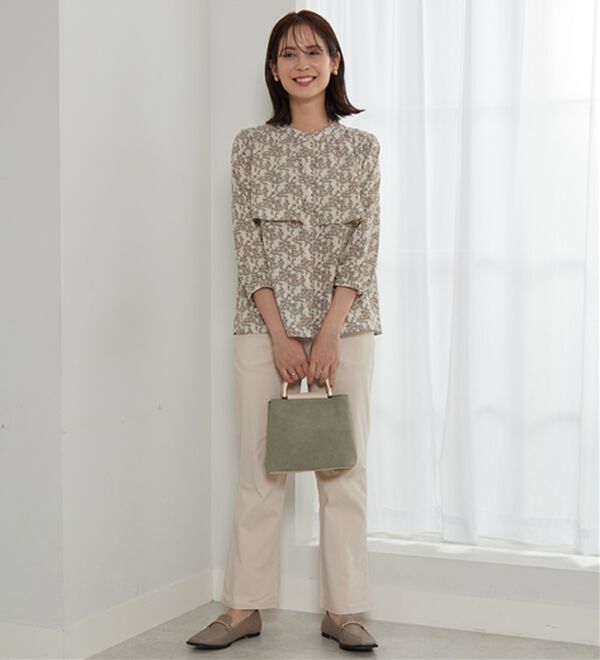 BELLUNA（ベルーナ）の「ケープ風デザインブラウス（ブラウス）」｜詳細画像