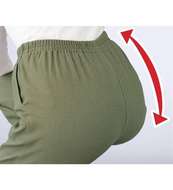 ルフラン（ルフラン）の「日本製肌に優しいあったか楽ラクパンツ（フルレングスパンツ）」｜詳細画像