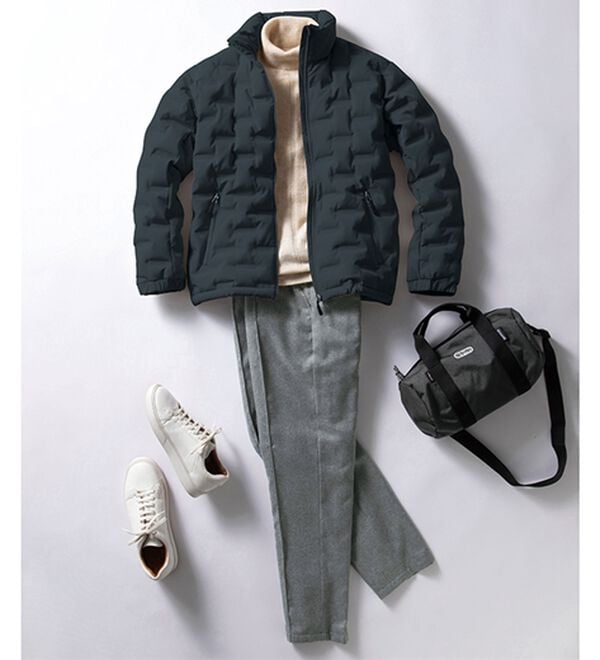 「カッコいいが叶うハイブリットダウンパンツ（メンズフルレングスパンツ）」｜詳細画像